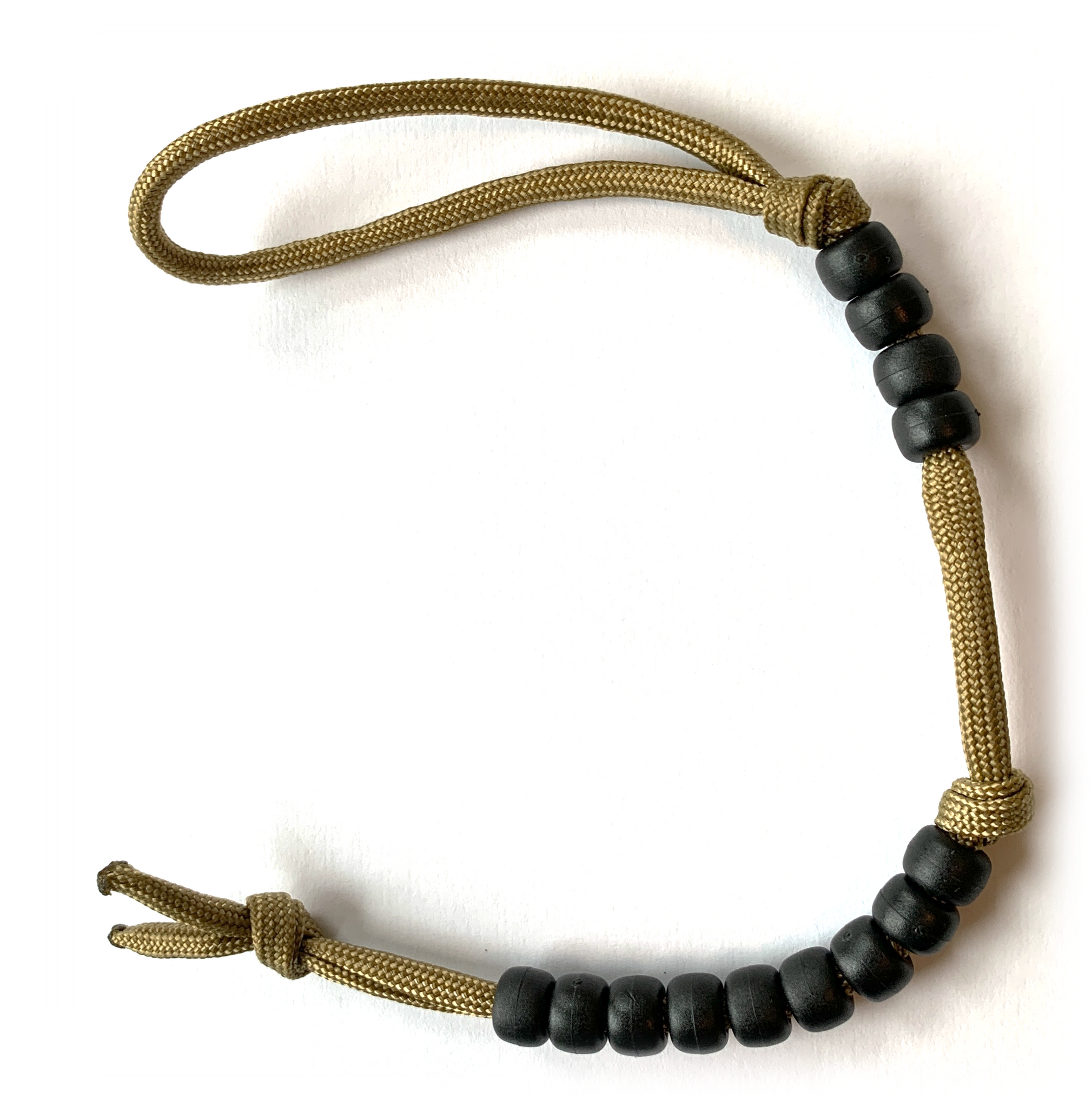 Coyote Brown Pace Counter Matte Black Ranger Beads – LETHALIFE