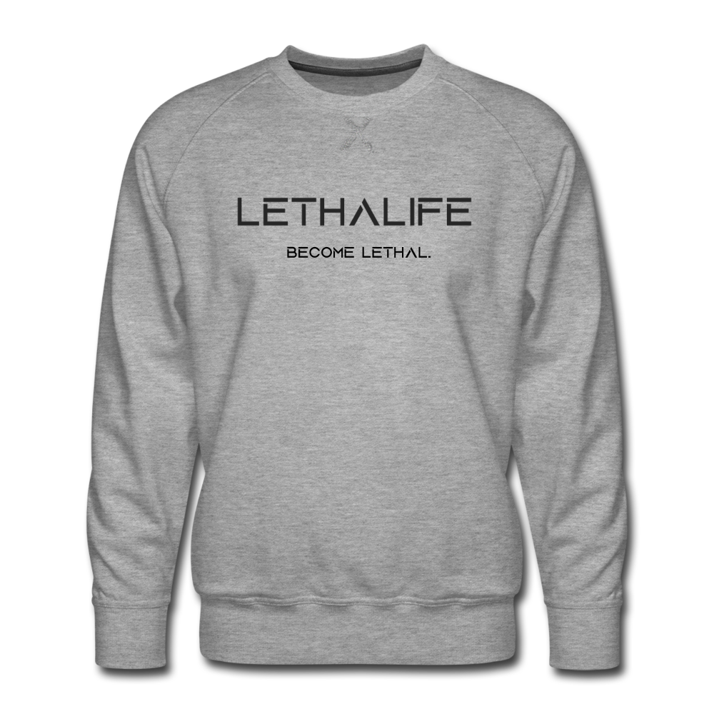 Men’s Premium LETHALIFE Sweatshirt - heather gray