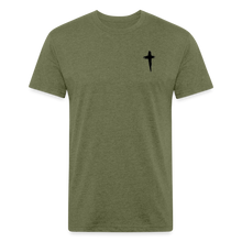 Load image into Gallery viewer, OD Green Philippians 1:21  TDIG T - heather military green

