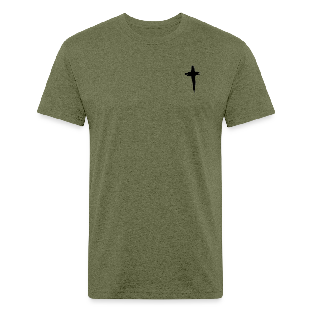 OD Green Philippians 1:21  TDIG T - heather military green