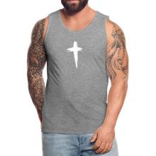 Load image into Gallery viewer, Cross Tank - heather gray
