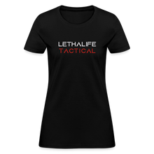 Load image into Gallery viewer, Fitted Women&#39;s LETHALIFE Tactical T - black
