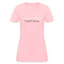 Load image into Gallery viewer, Fitted Women&#39;s LETHALIFE Tactical T - pink
